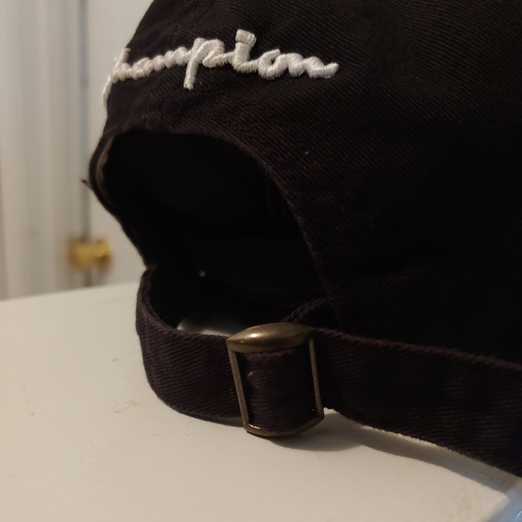 Champion Shoe Flow Embroidered Logo Black Hat - Picture 3 of 5